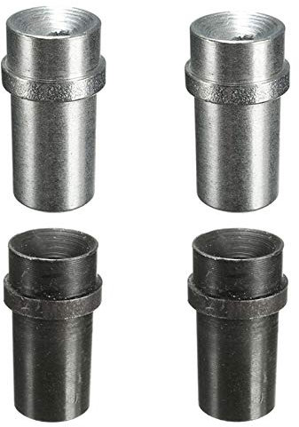 Jewboer 4pcs Iron Sandblaster Nozzle Tips,Abrasive Sand Blaster Blasting,5mm and 6mm Inner Diameter (Pack of 4)