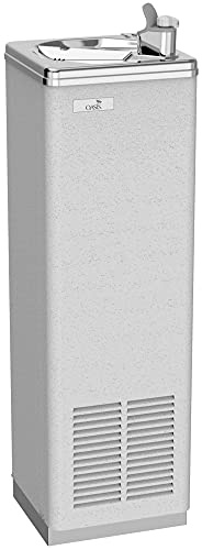 Oasis P5CP Freestanding Refrigerated Drinking Fountain, Greystone