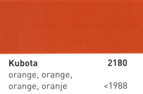 Kramp Kubota Lack Orange 2180 nach Baujahr 1988 Acryl Spray Landmaschinenlack 400ml