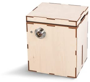 Kildwick MiniLoo Trenntoilette/Trockentoilette mit Lüfter 12V weiß Links - montiert