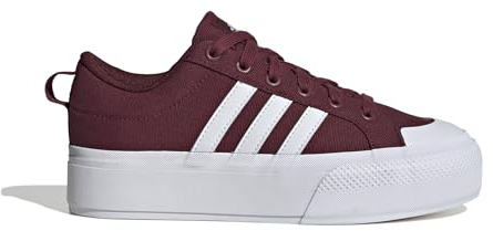 Adidas Damen Bravada 2.0 Platform Shoes, Shadow red/Cloud White/Cloud White, 39 1/3 EU