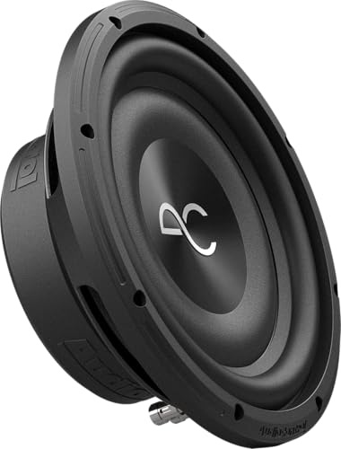AudioControl Space Series 10″ Shallow Mount Subwoofer 400W RMS – Low Profile Car Subwoofer for Slim Enclosures, Compact Install in Cars, Vans & Trucks