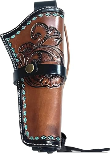 warreplica Leder Western Gun Holster Heritage 22 Holster .38 .44 .45 .357 .358 Cowboy Holster für Revolver 4 bis 8 Ca. Heritage Rough Rider Lederholster