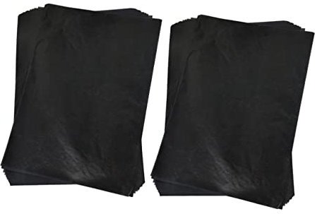 EXCEART 200stücke Transferpapier Transparentpapier Graphit Kohlepapier Malpapier Mit Kohlebeschichtung Beutel Pakete