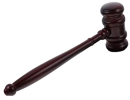 SEWACC Holzhammer Richterhammer Spielzeugset Jungen Und Mädchen Gerichtssaal Hammerblock Für Jungen Mädchen