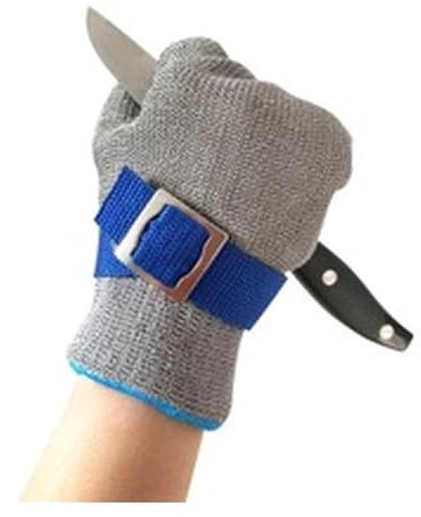 Gants de travail résistants aux coupures Gants résistants aux coupures, gants de sécurité Anti-coupure, résistants aux coups de couteau, fil d'acier inoxydable, coupe métallique, gant de cuisine for v