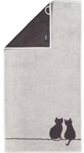 Handtücher Cute Cats Edition You & Me 6263 Platin/Basalt - 70