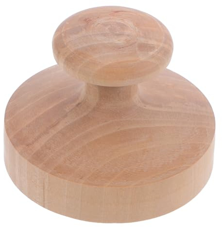 MUCKLILY Prensa de Madera para Tortillas Fácil Operación y Limpieza, Molde Marrón Adecuado para Cocinar en Casa y Reuniones Festivas
