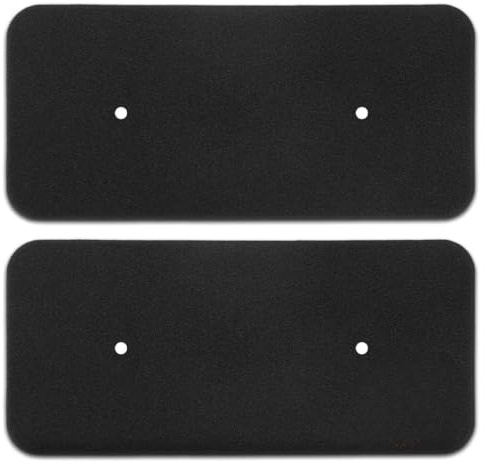 Self Spares Dryer Filter, 2 Pieces Foam Sponge Evaporator Filter, Compatible with Hoover and Candy Model 40006731, Reusable Replacement for Heat Pump Tumble Dryer