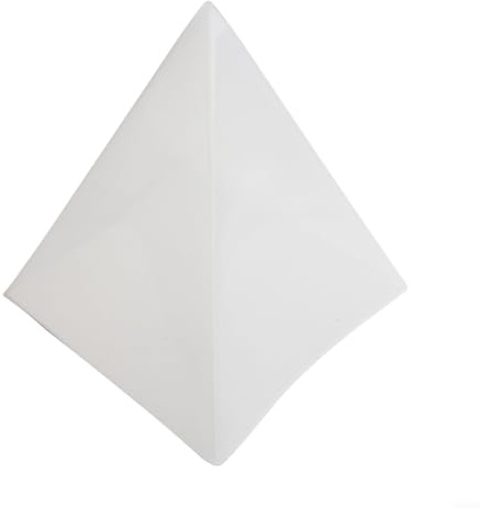 Piramide da 15 cm per artigianato in resina, perfetta per soluzioni uniche di archiviazione fai da te (1 pezzo)