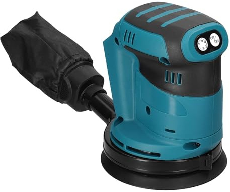 Levigatrice Orbitale Senza Fili Con Motore A Spazzola Da 125 Mm, Smerigliatrice For Legno, For, Metallo, Cera, Lucidatura, For Utensili A Batteria 18 V Levigatura Fine