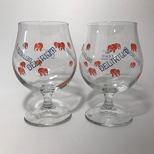 Delirium Tremens - Pink Elephant - Snifter Glass - .25cl Glass - Set of 2