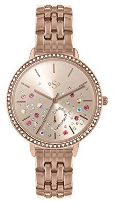 Spirit Womens Quartz Watch, Analogue Classic Display and Stainless Steel Strap ASPL118