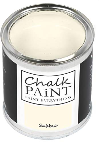Chalk Paint Everything® Sabbia Kreidefarbe Wasserbasis für Alle Oberflächen einfach zu verarbeiten ohne schlechten Geruch - Chalk Paint Extra Matt (250 ml)