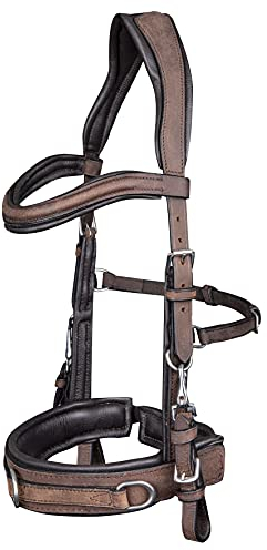 WALDHAUSEN Lederkappzaum, Anatomic, braun, WB