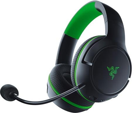 Razer Kaira - Kabellose Gaming Kopfhörer für Xbox Series X/S + Xbox One + PC (Wireless Headset, 50-mm-Treiber, Kardioid-Mikrofon, Xbox Wireless) Schwarz-Grün