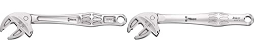 Wera '05020102001 6004 Joker XXL Self-Setting Spanner, 24-32 mm (15/16-1 1/4) & '05020103001 6004 Joker M Self-Setting Spanner, 13-16 mm (1/2-5/8“)