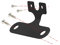 YnGia Car Rear Camera Mounting Bracket Car Auto Mirror Mount Rearview Holder Universal Dash Cam Backup Reverse Camera Mounting Stand
