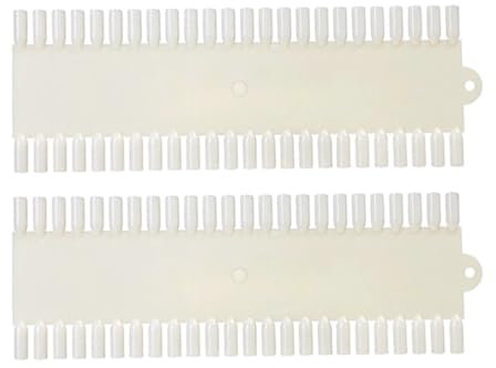 minkissy Lot de 2 supports pour vernis à ongles en gel, support d'entraînement pour vernis à ongles, roue d'échantillon de vernis à ongles, support de faux ongles, planche d'exercice, carte