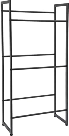 WDZCZDoo Getränkekistenregal für 6 Kisten, 3-stöckig aus Carbonstahl - 150kg Tragkraft - Neigetechnik für einfachen Zugang - Lagerregal für Küche, Bar, Keller, 71 * 30 * 140cm