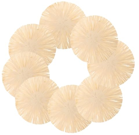 BRIGHTFUFU Hawaii-tischsets Hitzebeständige Papier-tischsets Für Getränke