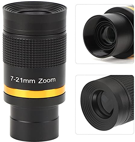 1.25in Astronomical Telescope,7‑21mm Continuous Zoom HD Monocular Telescope,Astronomy Eyepiece Observation for Moon Watching Birds Gifts