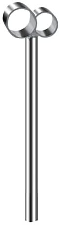 TZTTGS Rohrbieger aus Kohlenstoffstahl: Rohrbiegewerkzeug 20–25 mm zum Biegen von weichen Rohren aus Aluminium, Messing und Kupfer (26 x 3,6 x 1,3 cm)