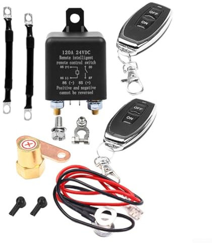Batterietrennschalter mit 12 V Fernbedienung, optimale Leistung mit fortschrittlicher RF-Signaldurchdringung