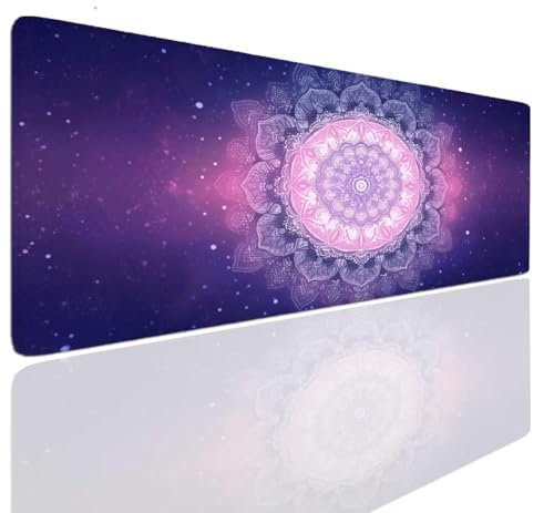 Tappetino Mouse XXL Design Tappetino per Mouse da Gioco, Gaming Mousepad Extra Grande 140x60cm Spessore 4mm Soft Gaming Sottomano Scrivania, Proteggi Copri Scrivania Base in Gomma Antiscivolo S-315