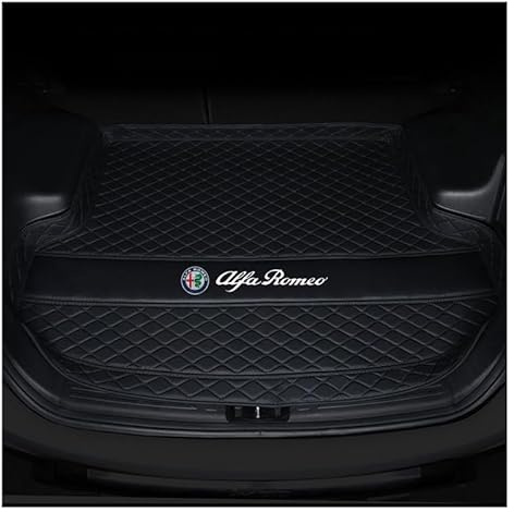 YIBAJIO Auto Tappetino per Bagagliaio, per Alfa Romeo Tonale 965 2022-2023 (Upper Deck) Antiscivolo Impermeabile Tappeto Baule Fodera Bagagli Interni Accessori,A