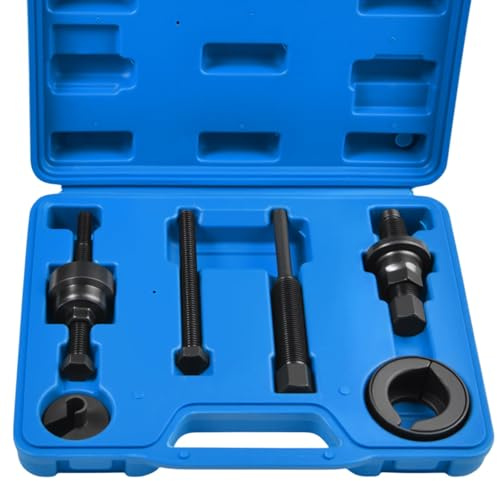 LEONTOOL Outil de retrait de poulie de pompe de direction assistée, ensemble d’outils d’extracteur/installateur de poulie de direction assistée, décapant et installateur de direction assistée