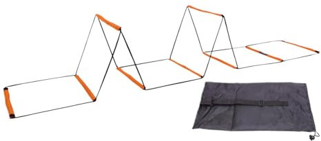 Football Ladder Training Set - Sport Agility Leitern | Agility Trainer Speed ​​Training Equipment | Basketballleiter mit Aufbewahrungstasche | Speed ​​Trainer mit Aufbewahrungsbeutelfußballübungsausrü