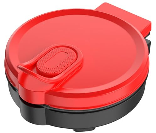 Padella elettrica multifunzione da 1200 W, equipaggiata, apertura di 180 °/105 °, tre modalità, design dell'anello di bloccaggio dell'acqua, funzione di riscaldamento a doppia faccia