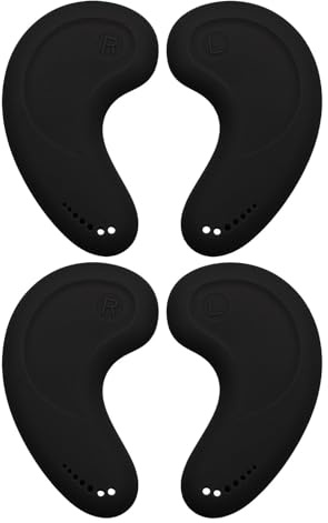 Gatuida 1 Set Silicone Hair Dye Ear Covers - Black Ear Protectors For Coloring And Dyeing - Reusable Heat Resistant Shield Caps For Salon Hair Dryer Bathing Supplies