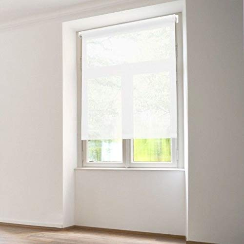 TOCADIS Store Enrouleur TAMISANT 11 Couleurs DIFFERENTES Plusieurs Tailles -Top Vente Marque Blanc 60 X 180 CM