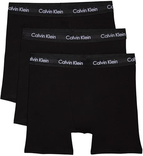 Calvin Klein herr Boxerkalsonger Boxer Brief 3pk 000nb1770a, Svart, XL