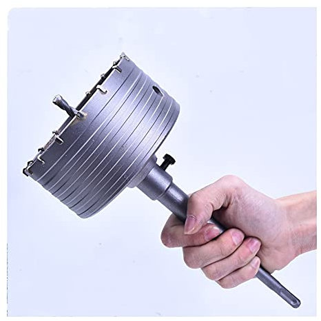 XYXXBB 30-125mm SDS PLUS Core Drill Bit Concrete Hole Saw Electric Hollow Core Drill Bit Cement Stone For Brick Cement Wall Tube Stone (Hole Diameter : 110mm SDS Arbors)