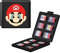 JINGDU Premium Case for Nintendo Switch Game, Super Mario Fan Nintendo Switch Game Cartridge Holder, Slim & Portable Carrying Storage Travel Box with 12 Card Slots for Switch Lite Games, Black Mario