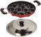 Jagmor Non Stick Appam Pan, Takoyaki Maker Pan, (12 Cavity) for Making Litti, Paniyaram, Gunta Ponganalu, Small Idli, Paddu Maker, Appa Kara, Red Color
