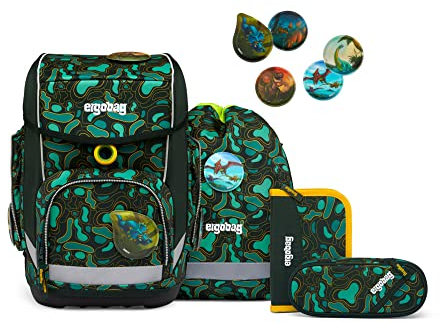 ergobag TriBearatops Rucksack für Jugendliche, Unisex, mehrfarbig, Einheitsgröße