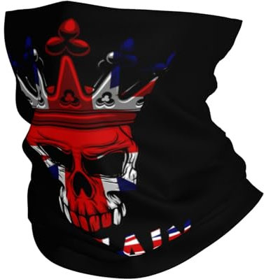 Halswärmer Großbritannien Flagge Halstuch Schnelltrocknend Kopfbedeckung Stirnband Bequem Sturmhaube Für Motorrad, Ski, Yoga