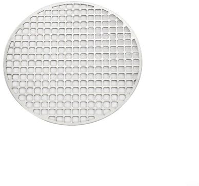 Entgoinggo Edelstahl-Grillmatte, Grillmatte, rundes Gestell, Backnetz für Outdoor-Küche, BBQ, Metall-Grillrost, Grillrost (26 cm)