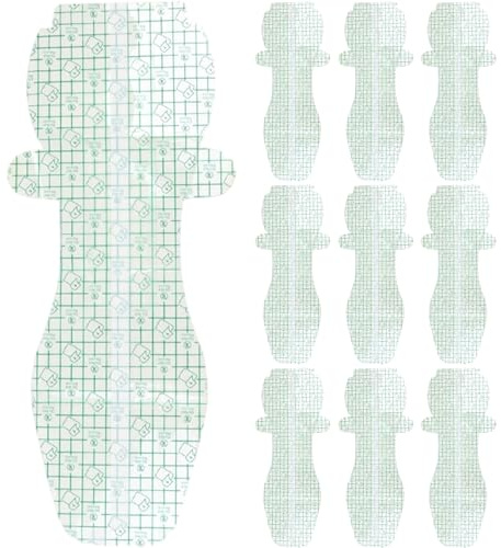 10 Stück wasserdichte Damenbinden zum Schwimmen, sichere, hautfreundliche Aufkleber zum Schwimmen, Slipeinlagen für Frauen und Mädchen, Tanga-Slipeinlagen für Frauen, Tanga-