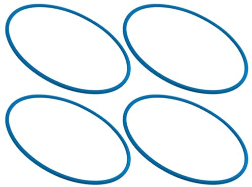 Gymnastikreifen aus Kunststoff, 4er-Set, ø 60 cm