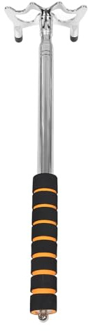 YARNOW Pont de Queue Résistant la Rouille en Acier Inoxydable de Billard avec Tête Amovible Polyvalent pour Jeux de Compétition et Parties Occasionnelles