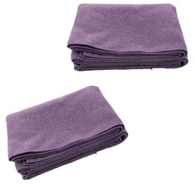Tubayia 2 Pezzi Lino Cotone Runner per Divano Letto Letto Runner per Camera da Letto Hotel