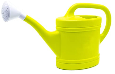 CABLEPELADO - Regadera de plastico 6 litros - Cabezal Efecto Lluvia - facil llenado- asa Transporte - Fabricado españa - Color Aleatorio