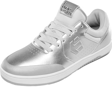 Etnies Jameson 2 Eco, Men's Skateboarding Shoes, Silver, 11.5