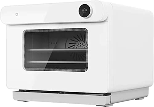RKYRRKI Horno Solo Horno De Microondas En Silver Tact Horno Individual Eléctrico Integrado - Cocina De Horno Halógeno De Convección Premium De Acero Inoxidable Ideal para Asar, Hornear Útil