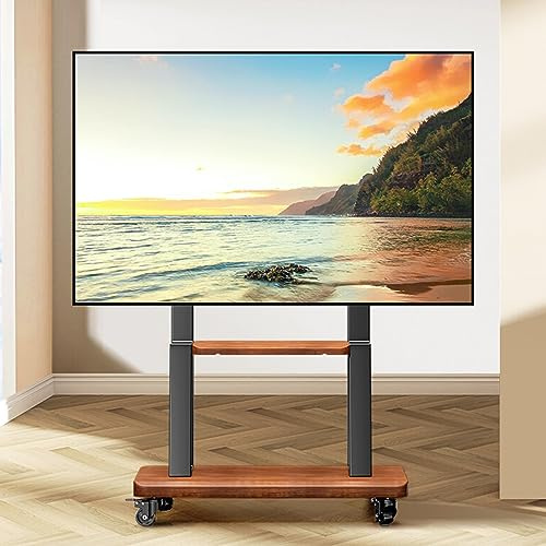 ZAQYCM TV Ständer/TV Standfuß Große Tv-Ständer 32-65, Kleiner TV-Ständer Für Schlafzimmer/Büro/Besprechungszimmer/Business-Messen/Ecke, Boden-Fernsehwagen Für Flachbildschirm (Color : Style-2, Size :